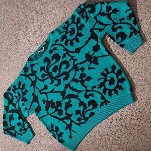 80's Haberdashery is Personal 2 Cropped Slouchy Sweater! MINT!!